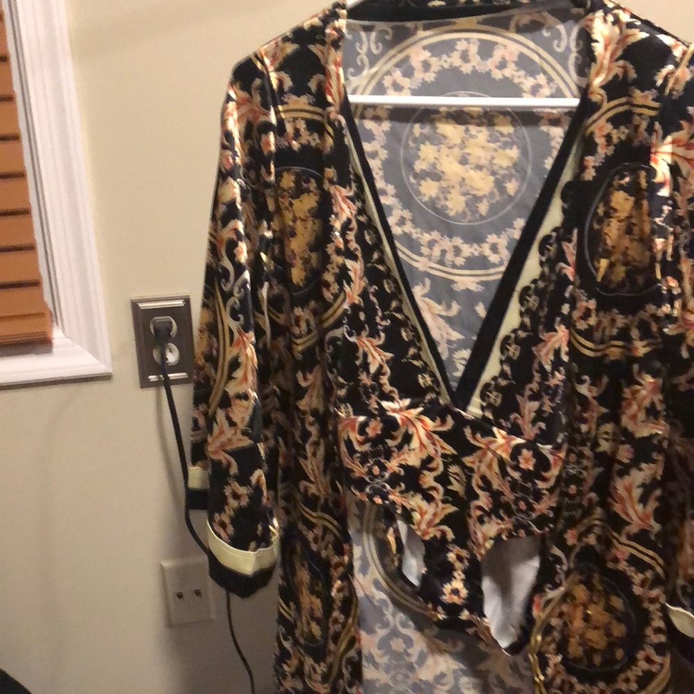 2 piece set! NWOT Bathing suit and long cover up